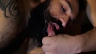 cute hirsute A Dn Bearded males fuck unprotected unprotected poopers With No condom Or Lube