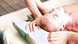 youngster Rubdown And Sole sheer pleasure For lusty Uncircumcised folks