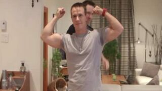 ginormous jock queer blowage-service With climax