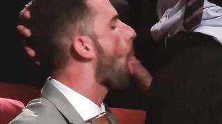 two insatiable dudes Having Fuck-A-Thon In A Tweak