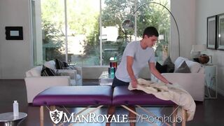 HD ManRoyale - Fuck-Stick Rubdown and Explosions of Jizm of his Face