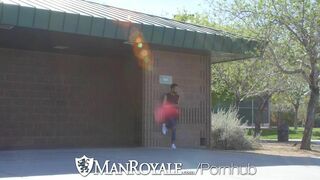 ManRoyale - after Park Exercise Blow-Job and Bang with Carson Cruise