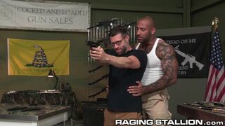 RagingStallion Wooly, Bi-Racial & Gay-For-Pay RUGGED!!