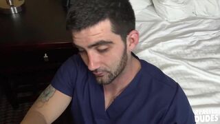 Reality Guys - Gay-For-Pay Fellow Fished from outside & Boinked in the Backside