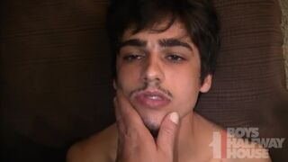 Youthfull Heterosexual Fellow is Barebacked by Dad