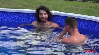 Brenner Bolton Gets Penetrated in a Pool