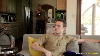 NextDoorBuddies Str8 Military Hairy Man Drills Homo Pal