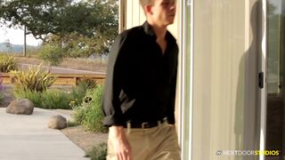 NextDoorBuddies Boner comes in First-Ever!