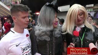 On the Crimson Carpet with Suspended Youthfull British at London Prowler Awards 2019