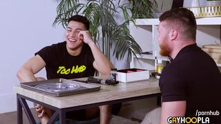 three WAY! Sizzling School Men have EPIC Faggot Hookup. RED-HOT MOVIE