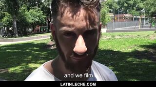 LatinLeche - Heterosexual Mexican Dude Suggested Cash to Poke and Deepthroat on Camera