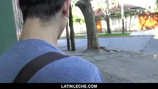 LatinLeche - Dude Wooed to Blow Fuckpole on Film