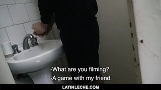 LatinLeche - Latino Gets Tempted to Masturbate off