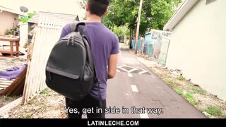 LatinLeche - Latino Gets Barebacked Outdoors