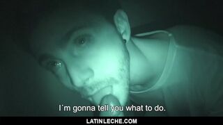 LatinLeche - Heterosexual Stud Inhaling my Bone in Night Vision