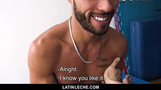 Fit Latino Groped and Barebacked