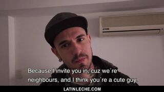 Tatted Latino Barebacked for Money