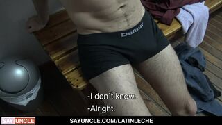 Gym Latino Torn Up Moist InLocker Apartment