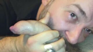 Blowing Super-Steamy Uncircumcised Bone