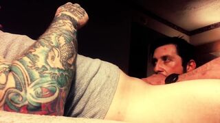 Beautiful Tattoo’d Grindr Bang-Out