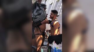 Outdoor Public Plow - Sans A Condom - everyone Gets a Turn