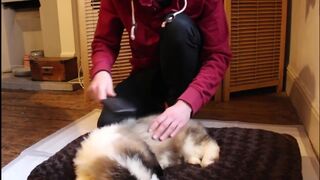 Callums Corner Shares a Tub with Nasty Cherry Lenny