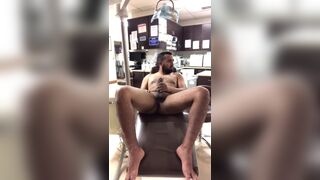 Latino Blows A Load on Soles at the Dental Office
