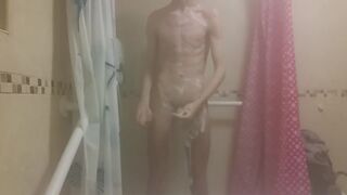 Scorching highly Thin Man with Vapid Ass Milks his Humid Trouser Snake and Urinates