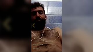 Man Wanking off on Camera