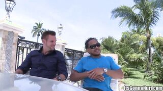 Brian Takes A BIG BLACK COCK