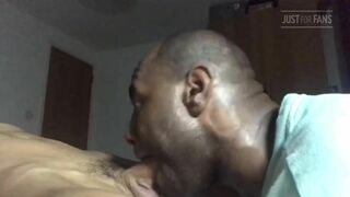 Multiracial blowjob vibration