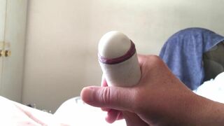 Over ten Mins Foreskin flick gig - 1 Of five