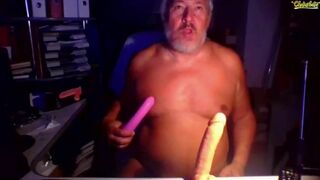 dad European Victim Performs For Me On web cam