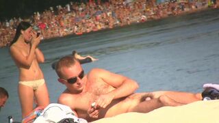 STAGGING ON nude boys AT THE NATURIST BEACH VOL two
