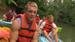 ash-blonde chap romps ash-blonde Grizzly