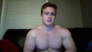 intense Hairy Man Milks Off On web cam