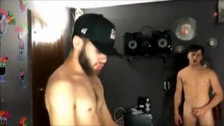 Latino youngster acquires gang-fucked