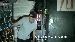 Jess Royan Romped Without A Condom by Ricky BLUE and Aymeric DEVILLE