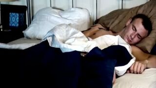 Sleeping Gunner Fumbled Milked Off