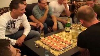 Cliff Colhaun In The Middle Of A faggot gang-fuck