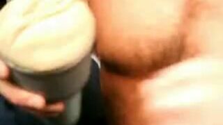 Noisy Fleshlight Fucking