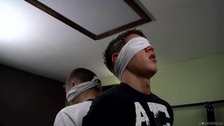 cocksmoker Bryce Corbin Eyes Covered And peed On fuck-a-thon