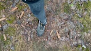 Woods running led to climax????????????????