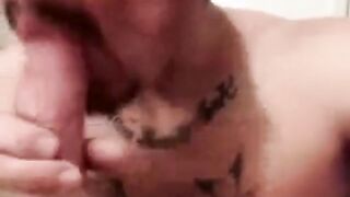 Me fellating off my gay-for-pay friend