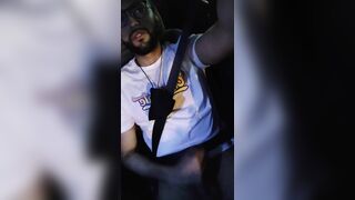 Public Fapping Off In a Cab On The Streets Of Medellin City Got Caught Numerous Times