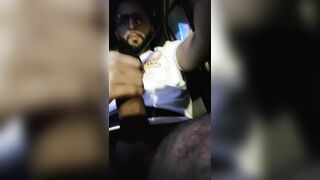 Public Fapping Off In a Cab On The Streets Of Medellin City Got Caught Numerous Times