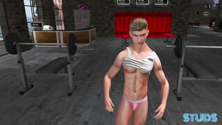 Timmy Takes His Very First Monster Spunk-Pump At The Gym