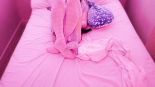 Femboy Enjoys Her Shark Fucktoys