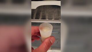 My frozen spunk to swallow would You like to witness?