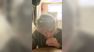 Throating my pals fat good-sized ebony manstick!